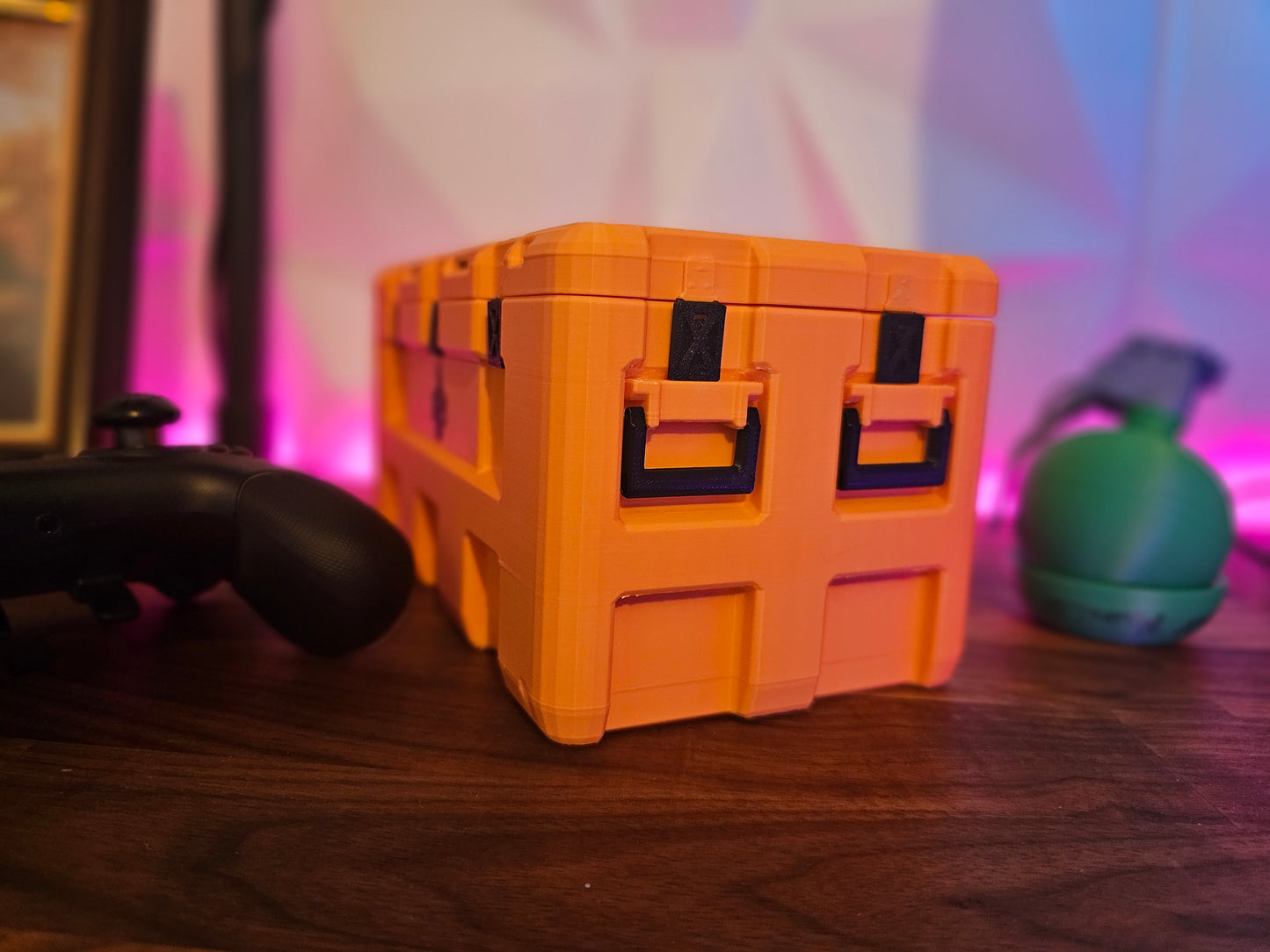 8. COD Warzone Legendary Loot Crate Supply Box Controller Case (Personalised)