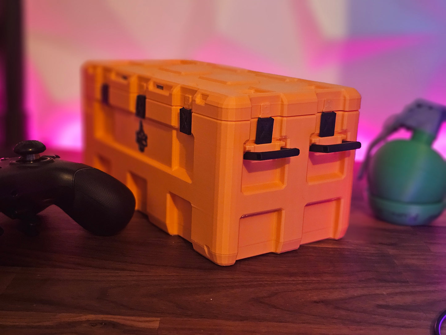 8. COD Warzone Legendary Loot Crate Supply Box Controller Case (Personalised)