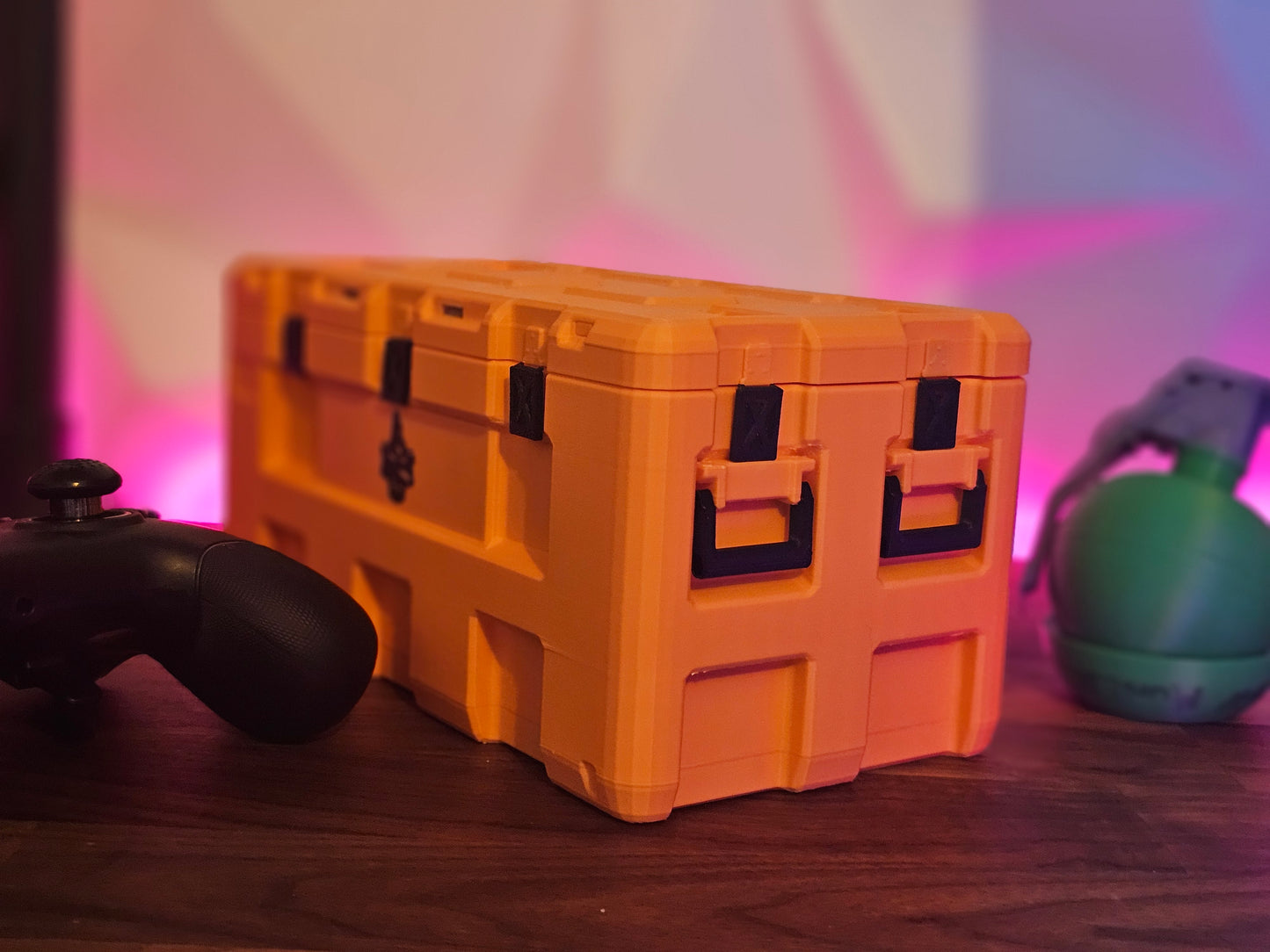 8. COD Warzone Legendary Loot Crate Supply Box Controller Case (Personalised)