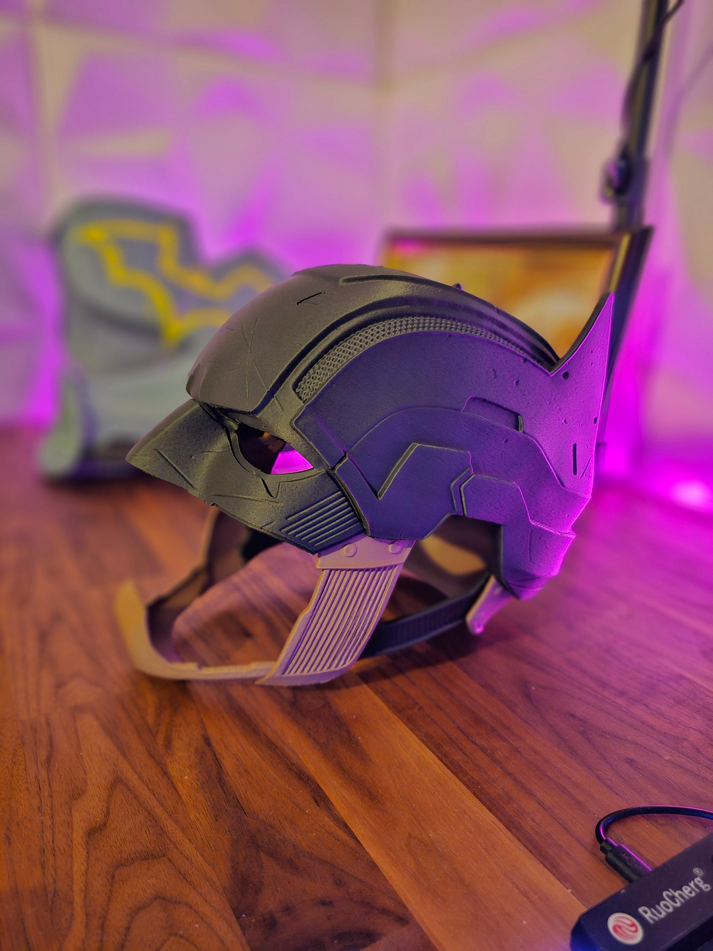4. Batman Inspired Dark Detective Mask Cowl Helmet Custom Replica Cosplay