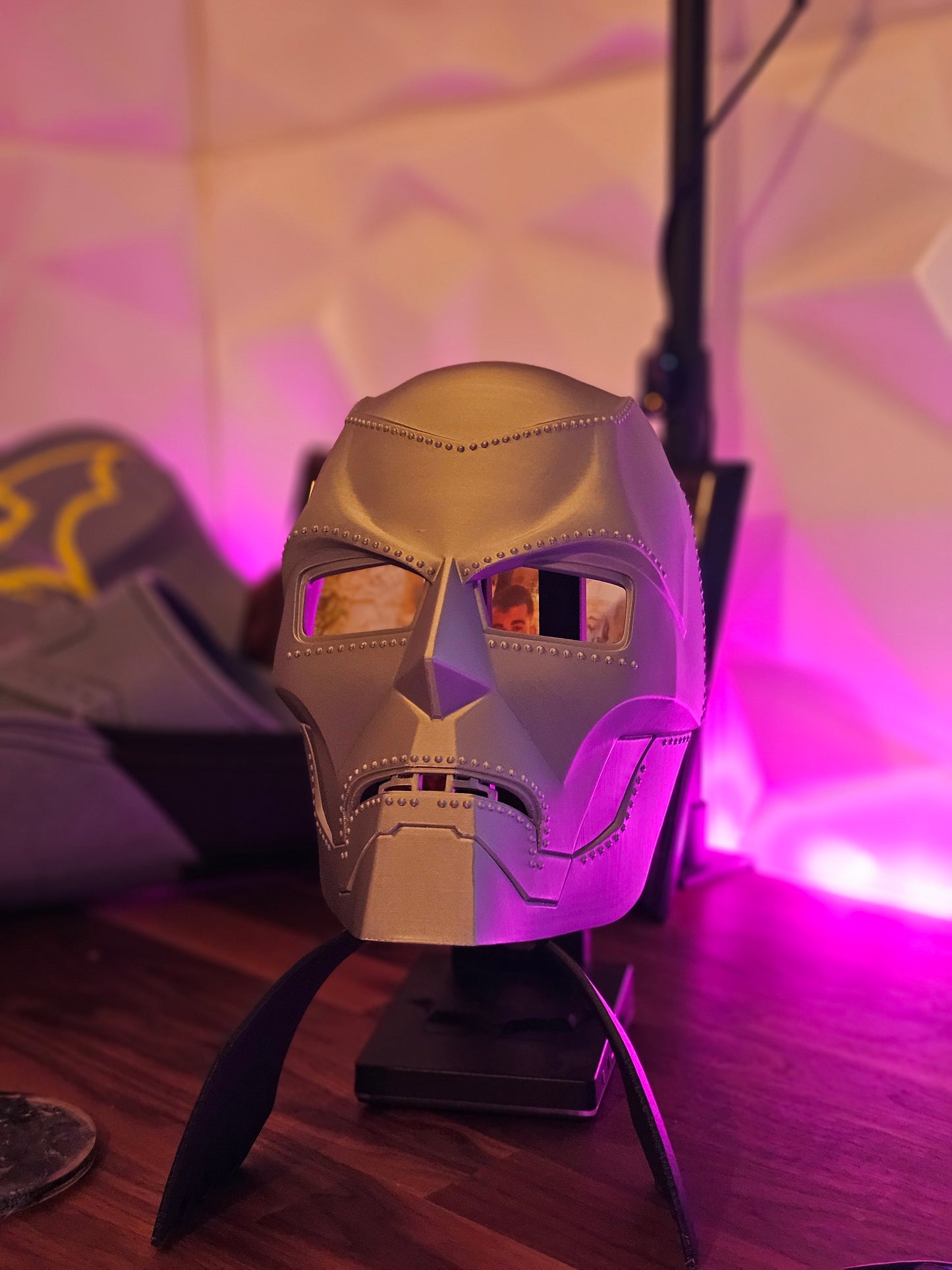 7. Dr Doom Inspired Mask (Iron Man) Custom Replica Cosplay RDJ Comic Con Reveal