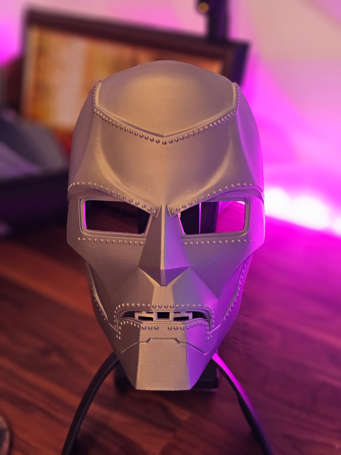 7. Dr Doom Inspired Mask (Iron Man) Custom Replica Cosplay RDJ Comic Con Reveal