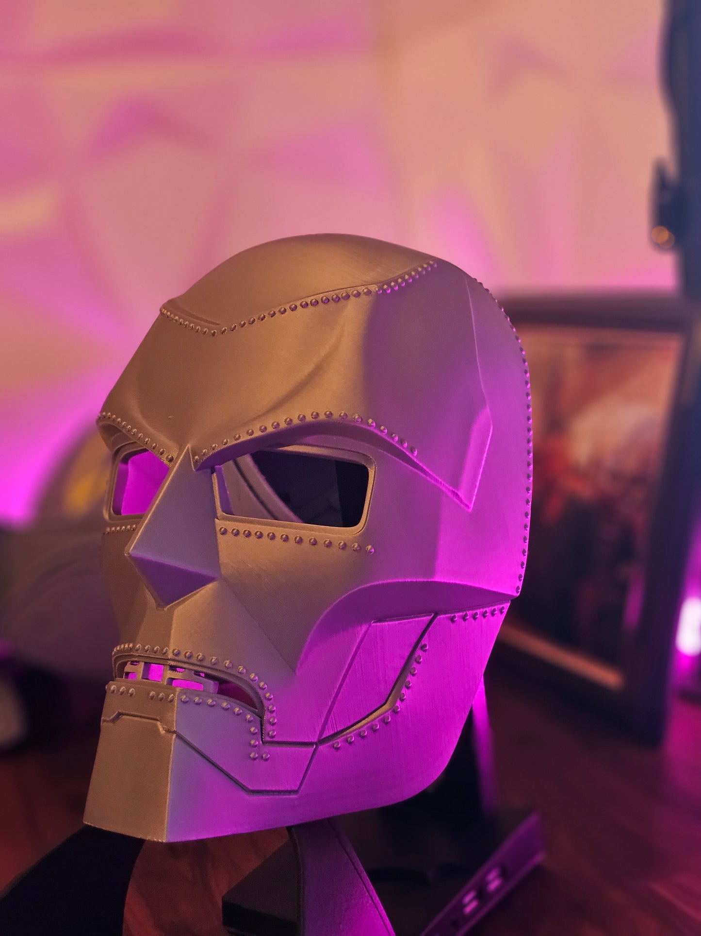 7. Dr Doom Inspired Mask (Iron Man) Custom Replica Cosplay RDJ Comic Con Reveal