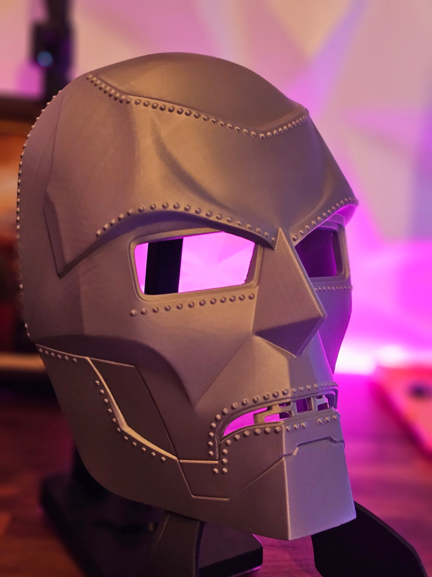 7. Dr Doom Inspired Mask (Iron Man) Custom Replica Cosplay RDJ Comic Con Reveal
