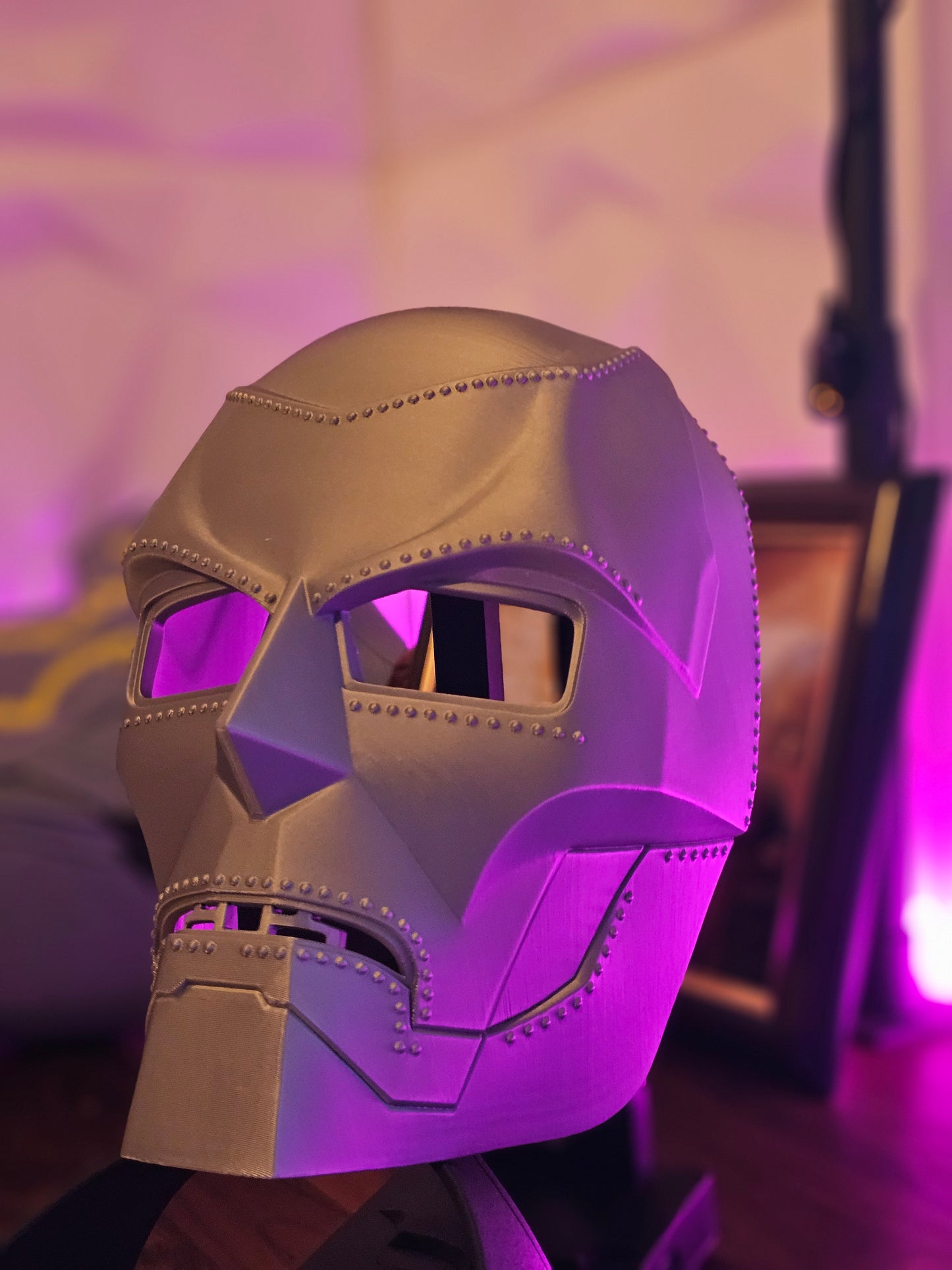 7. Dr Doom Inspired Mask (Iron Man) Custom Replica Cosplay RDJ Comic Con Reveal