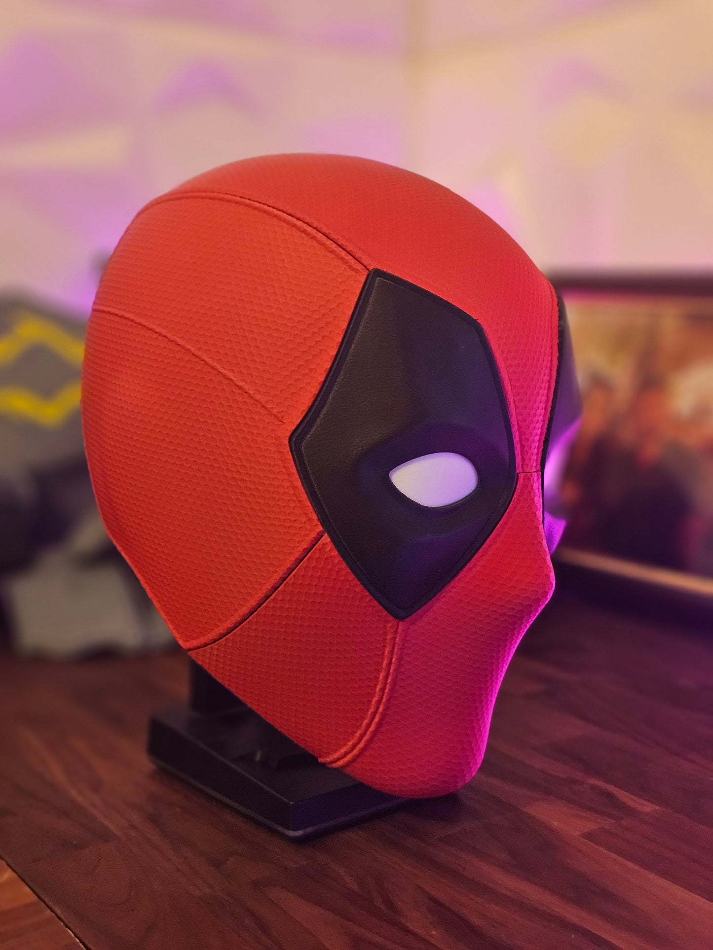 2. Deadpool Inspired Mask Cowl Helmet Deadpool and Wolverine Custom Replica Cosplay
