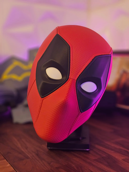 2. Deadpool Inspired Mask Cowl Helmet Deadpool and Wolverine Custom Replica Cosplay