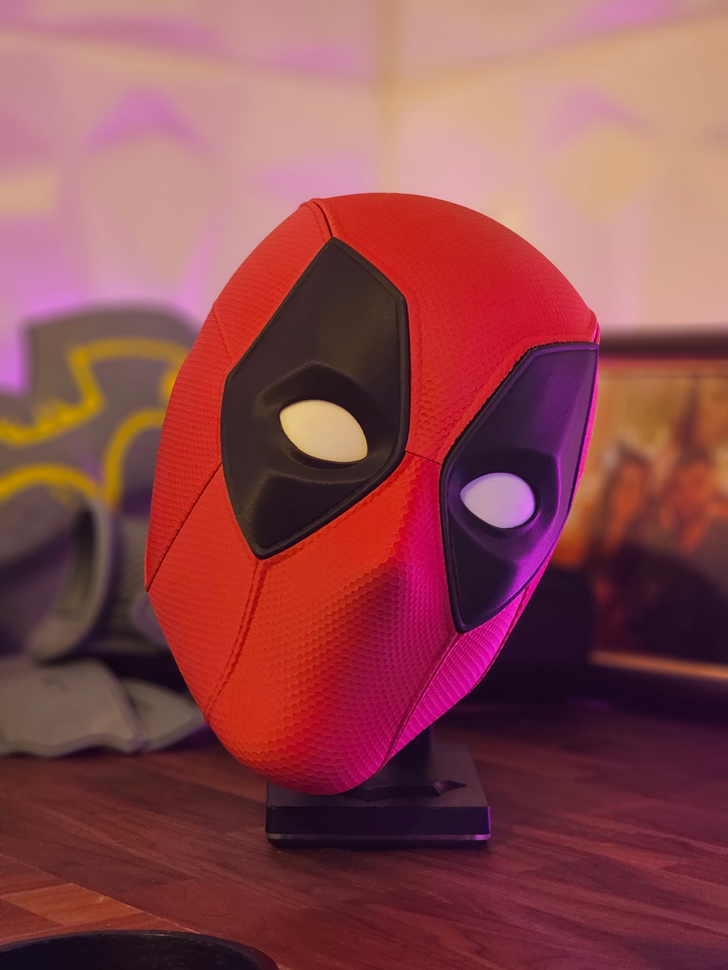 2. Deadpool Inspired Mask Cowl Helmet Deadpool and Wolverine Custom Replica Cosplay