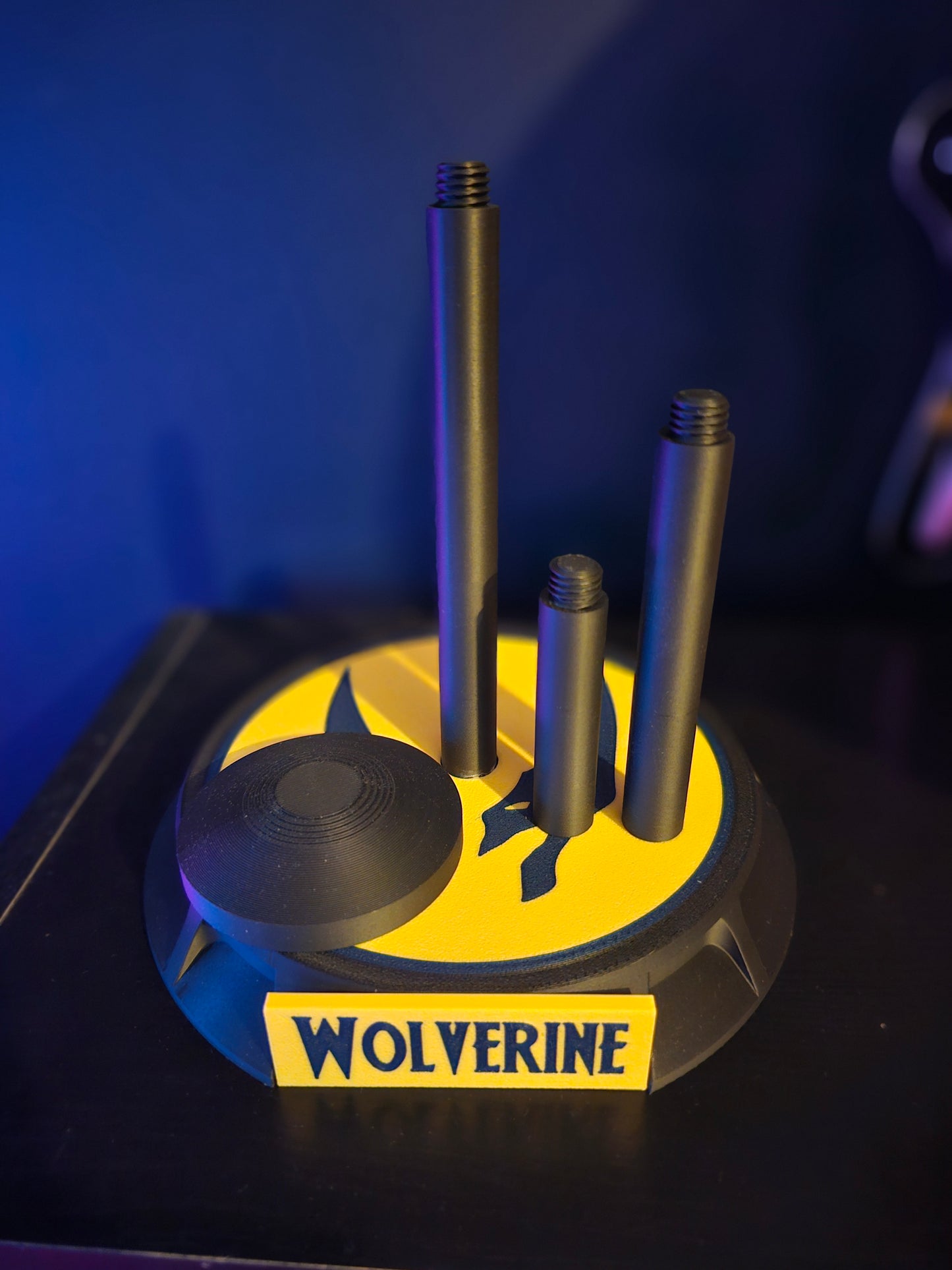 5. Helmet Display Stand for Wolverine, Deadpool and Spiderman Mask Helmet Replica Cosplay
