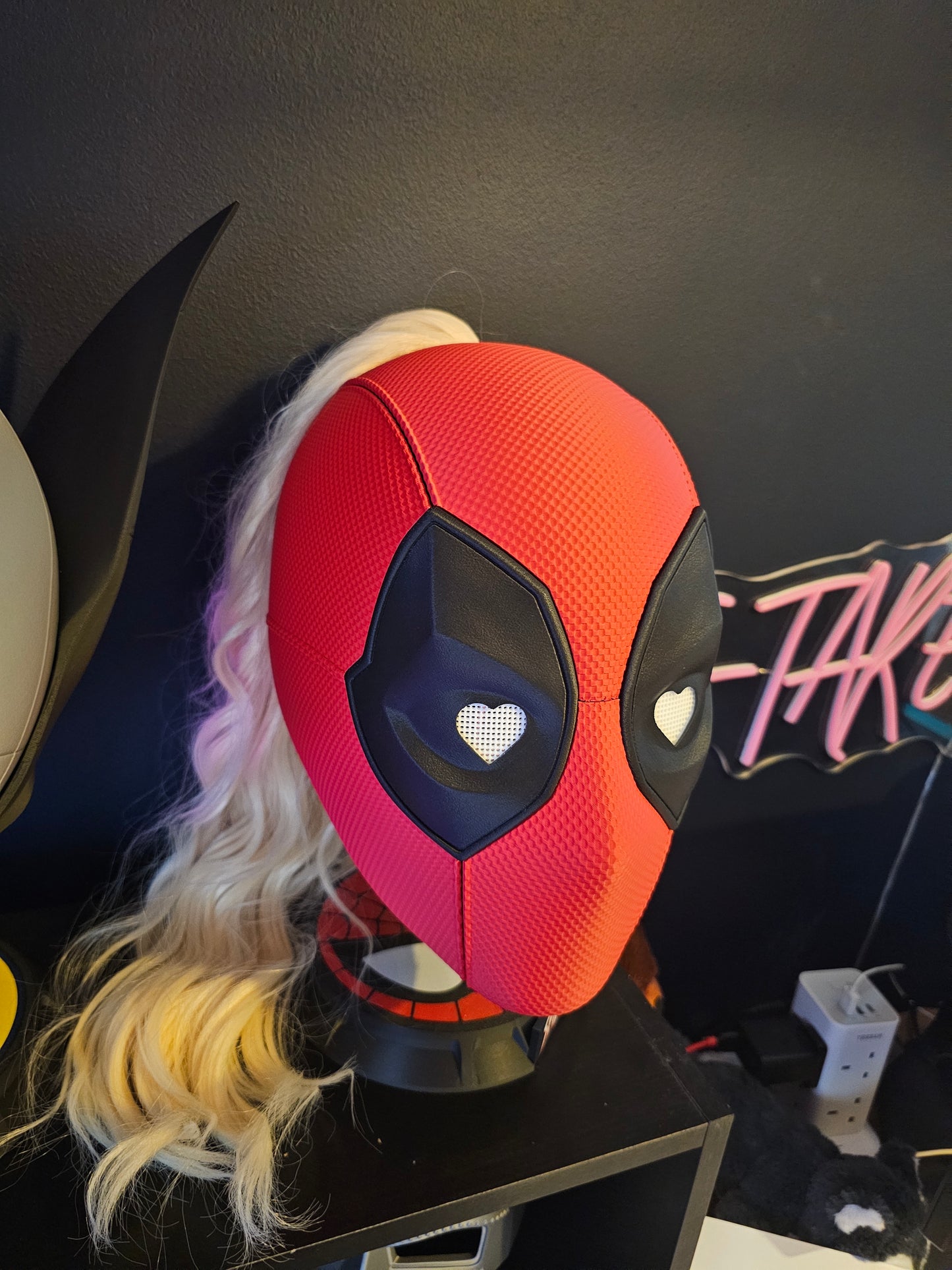3. Ladypool Lady Deadpool 3 Mask Cowl Helmet Deadpool and Wolverine Custom Replica Cosplay