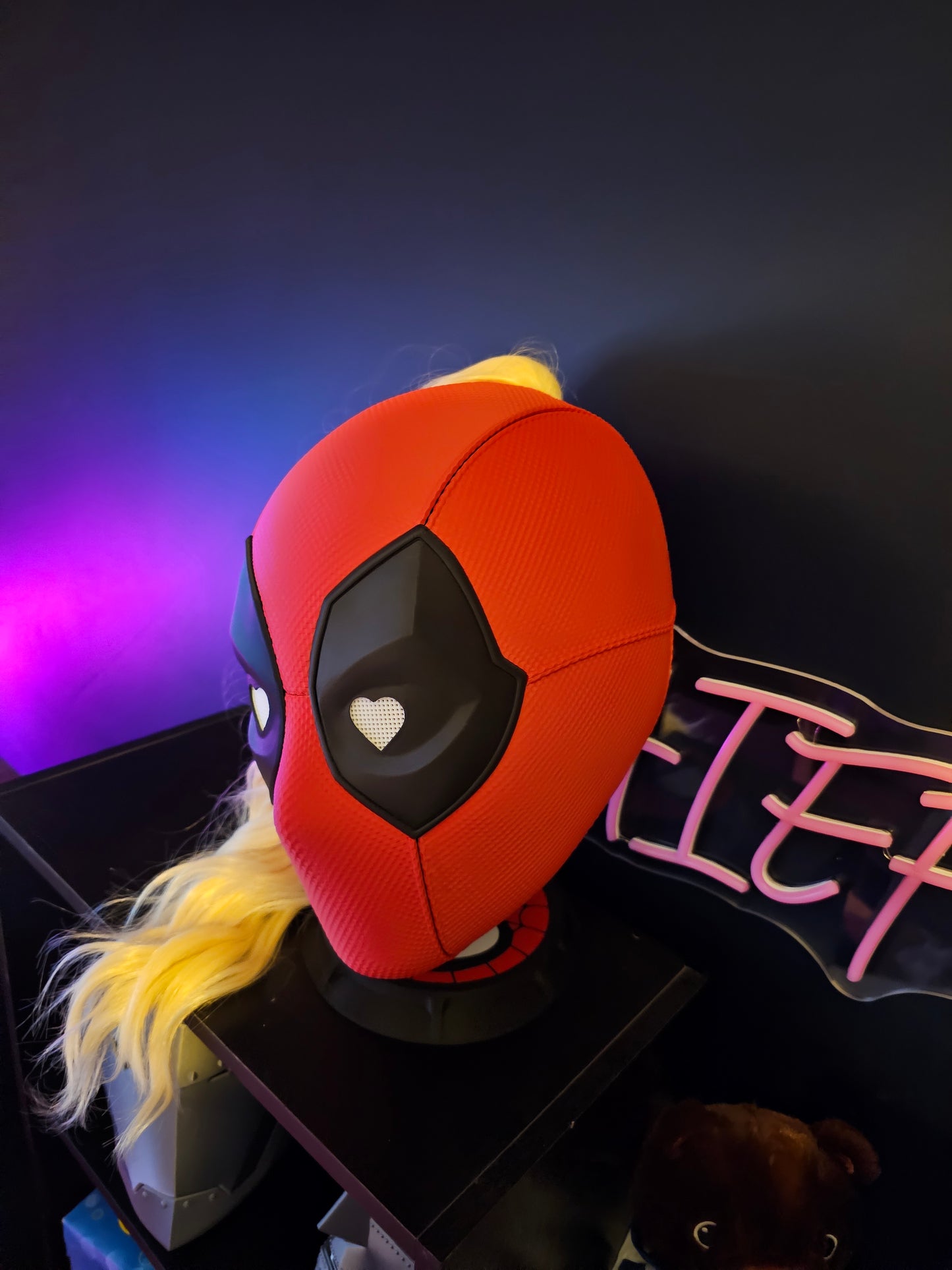 3. Ladypool Lady Deadpool 3 Mask Cowl Helmet Deadpool and Wolverine Custom Replica Cosplay