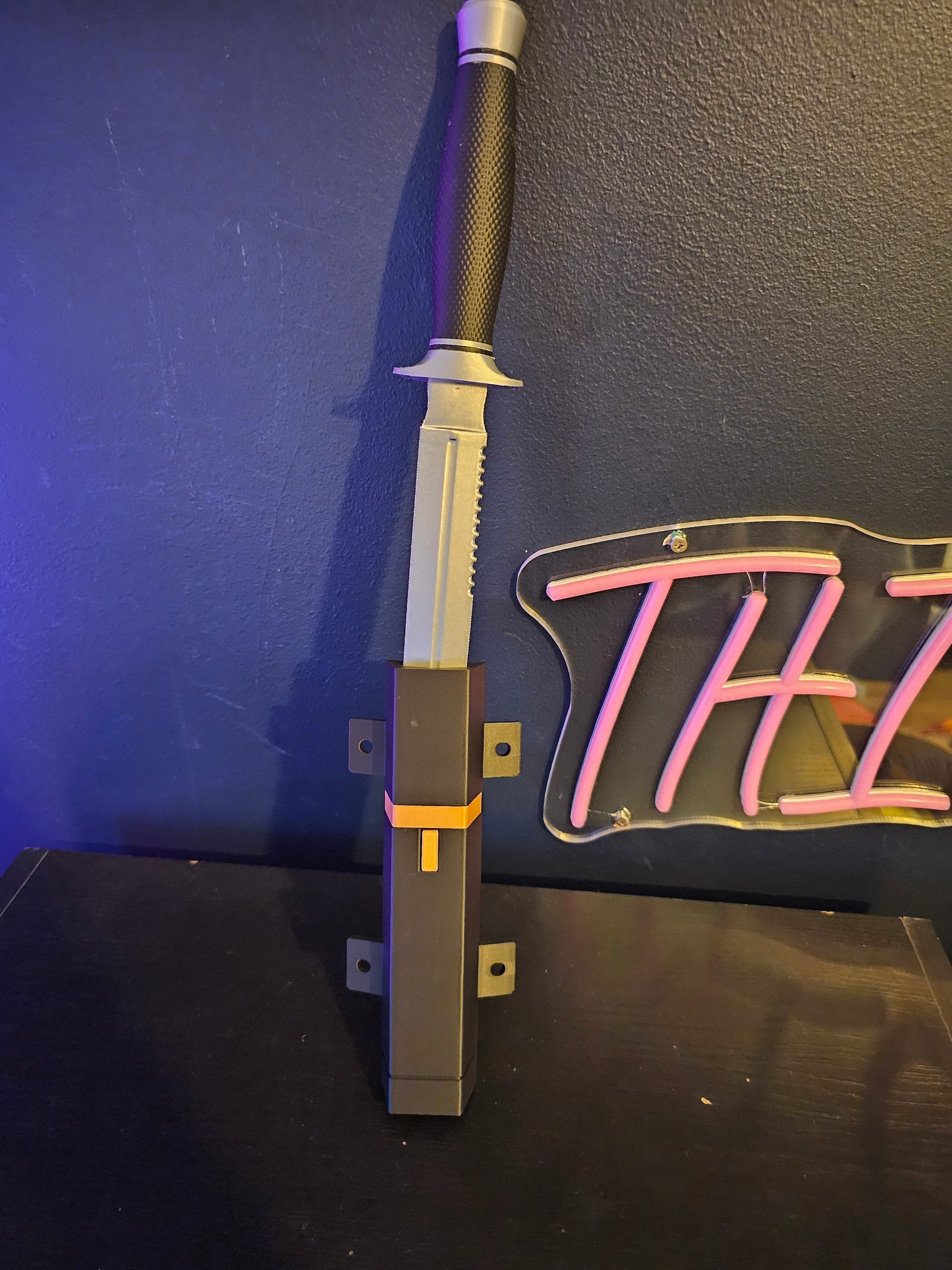 Deadpool Baby Knife Fake 3D Printed Prop Inspired by Deadpool 3 Custom Replica Cosplay with Ankle Sheath
