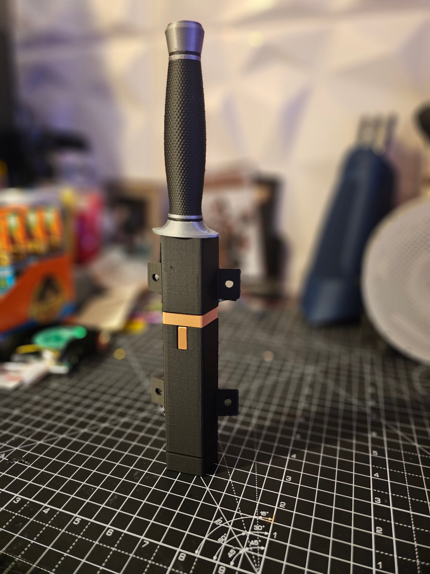 Deadpool Baby Knife Fake 3D Printed Prop Inspired by Deadpool 3 Custom Replica Cosplay with Ankle Sheath