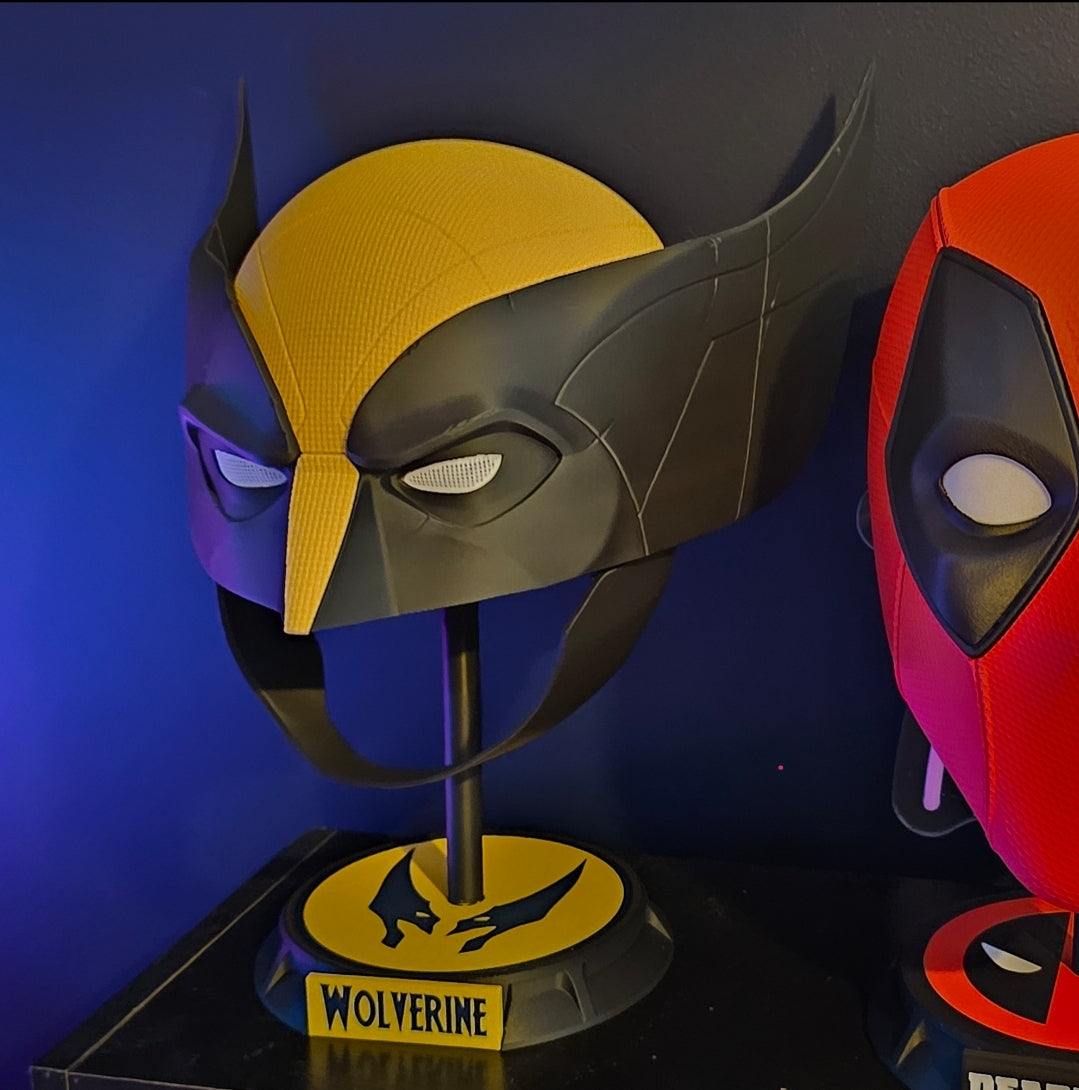1. Wolverine Mask Cowl Helmet Deadpool 3 Replica Cosplay
