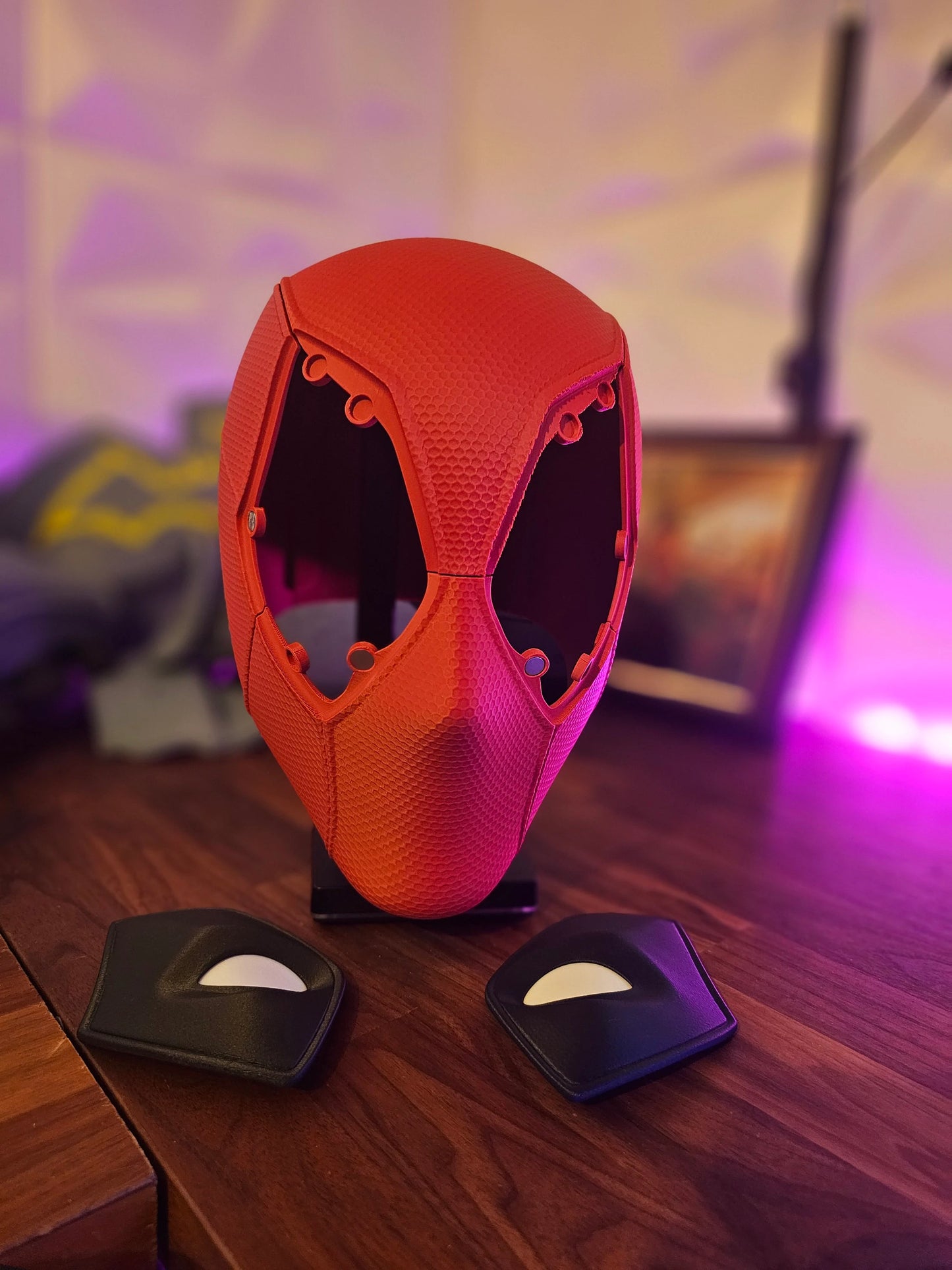 2. Deadpool Inspired Mask Cowl Helmet Deadpool and Wolverine Custom Replica Cosplay